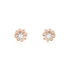 Histoire d'Or Boucles D'oreilles Puces Argent Rose Donella Oxyde De Zirconium Best