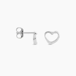 Histoire d'Or Boucles D'oreilles Puces Amerigo Argent Blanc Hot