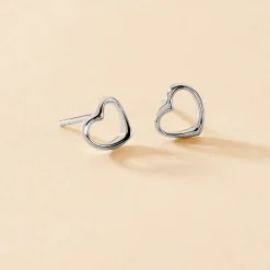 Histoire d'Or Boucles D'oreilles Puces Amerigo Argent Blanc Hot