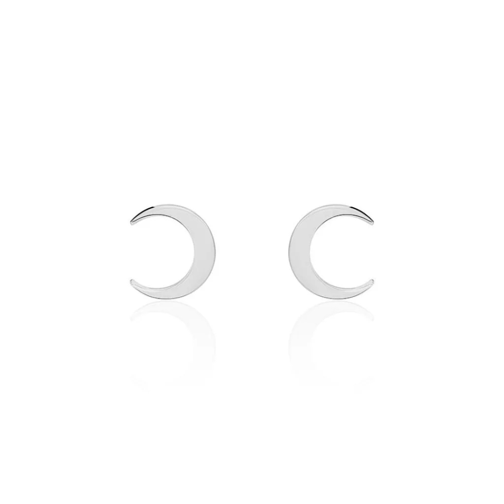 Histoire d'Or Boucles D'oreilles Puces Astre Argent Blanc Online