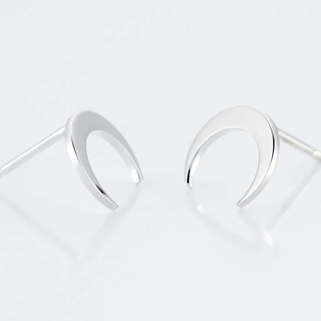 Histoire d'Or Boucles D'oreilles Puces Astre Argent Blanc Online