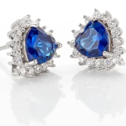 Histoire d'Or Boucles D'oreilles Puces Argent Blanc Sphinx Pierres Outlet