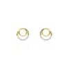 Histoire d'Or Boucles D'oreilles Puces Atlanta Or Jaune Diamant Discount