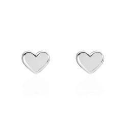 Histoire d'Or Boucles D'oreilles Puces Aricia Or Blanc Hot
