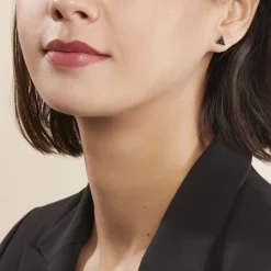 Histoire d'Or Boucles D'oreilles Puces Amellia Argent Rose Oxyde De Zirconium New