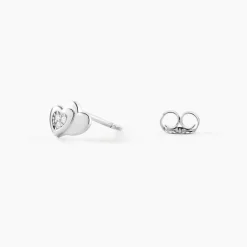 Histoire d'Or Boucles D'oreilles Puces Argent Blanc Dounyo Oxydes De Zirconium Best