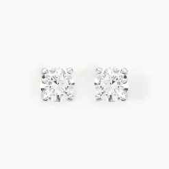 Histoire d'Or Boucles D'oreilles Puces Aphrodite or blanc diamant Hot