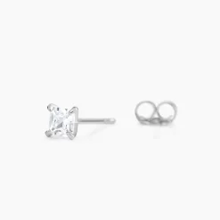 Histoire d'Or Boucles D'oreilles Puces Alys Argent Blanc Oxyde De Zirconium Best