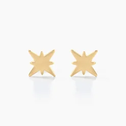 Histoire d'Or Boucles D'oreilles Puces Alisee Plaqué Or Jaune Sale