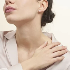 Histoire d'Or Boucles D'oreilles Puces Alais De Zirconium plaqué or jaune oxyde Best