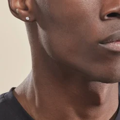 Histoire d'Or Boucles D'oreilles Puces Aphrodite or blanc diamant Online