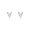 Histoire d'Or Boucles D'oreilles Puces Argent Blanc Schull Oxydes De Zirconium Online