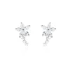 Histoire d'Or Boucles D'oreilles Puces Argent Blanc Florencio Oxydes De Zirconium Sale