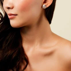 Histoire d'Or Boucles D'Oreilles Puces Adonijah Or Bicolore Online