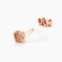 Histoire d'Or Boucles D'oreilles Puces Argent Rose Rio Santa Teresa Oxyde argent rose oxyde champagne Outlet
