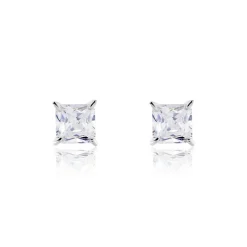 Histoire d'Or Boucles D'oreilles Puces Alys Argent Blanc Oxyde De Zirconium Outlet