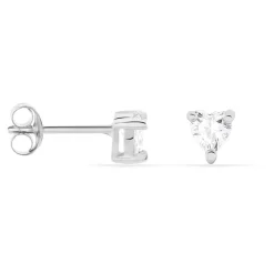 Histoire d'Or Boucles D'oreilles Puces Breana Argent Blanc Oxyde De Zirconium Best