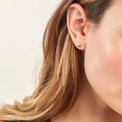 Histoire d'Or Boucles D'oreilles Puces Bernia Or Jaune Best