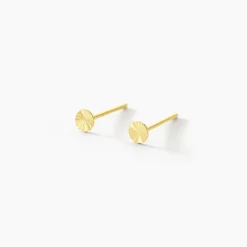 Histoire d'Or Boucles D'oreilles Puces Berangere Cercle Or Jaune Discount