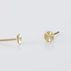 Histoire d'Or Boucles D'oreilles Puces Berangere Cercle Or Jaune Discount