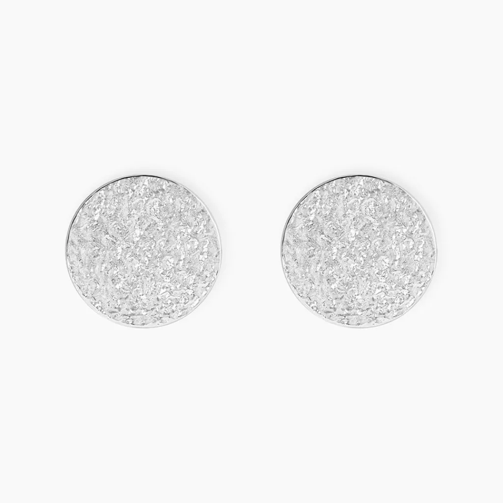 Histoire d'Or Boucles D'oreilles Puces Blanka argent blanc Outlet