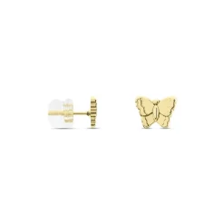 Histoire d'Or Boucles D'oreilles Puces Bartholomée Papillon Or Jaune Hot