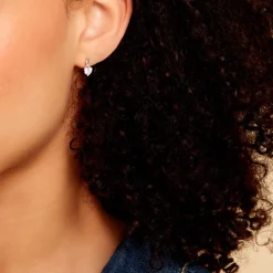 Histoire d'Or Boucles D'oreilles Puces Clothilde De Zirconium or blanc oxyde Clearance