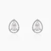 Histoire d'Or Boucles D'oreilles Puces Cyra Argent Blanc Oxyde De Zirconium Outlet