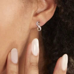 Histoire d'Or Boucles D'oreilles Puces Chacha Or Jaune Diamant Sale