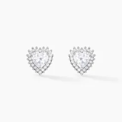 Histoire d'Or Boucles D'oreilles Puces Calvi De Zirconium argent blanc oxyde Hot