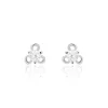 Histoire d'Or Boucles D'oreilles Puces Charlyne Argent Blanc Oxyde De Zirconium Clearance