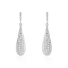 Histoire d'Or Boucles D'oreilles Puces Celine Or Blanc Diamant Discount