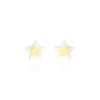 Histoire d'Or Boucles D'oreilles Puces Cleomelia Etoile Or Jaune Hot