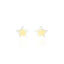 Histoire d'Or Boucles D'oreilles Puces Cleomelia Etoile Or Jaune Hot