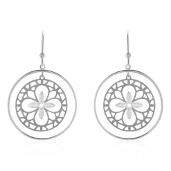 Histoire d'Or Boucles D'oreilles Puces Claudio Or Blanc Online