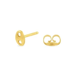Histoire d'Or Boucles D'oreilles Puces Cara Or Jaune New