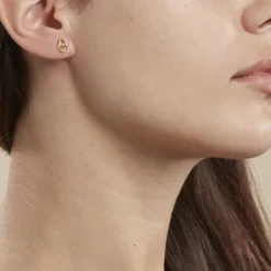 Histoire d'Or Boucles D'oreilles Puces Cara Or Jaune Online