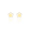 Histoire d'Or Boucles D'oreilles Puces Cleomelia Fleur Or Jaune Clearance