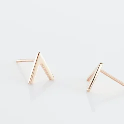 Histoire d'Or Boucles D'oreilles Puces Celene Or Rose