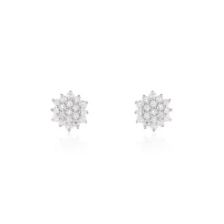 Histoire d'Or Boucles D'oreilles Puces Caliopee Or Jaune Diamant Hot