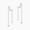 Histoire d'Or Boucles D'oreilles Puces Claodia Argent Blanc Oxyde De Zirconium Discount