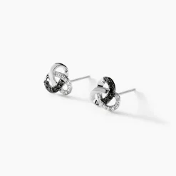 Histoire d'Or Boucles D'oreilles Puces Constellation Or Blanc Diamant Online