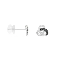 Histoire d'Or Boucles D'oreilles Puces Constellation Or Blanc Diamant Online