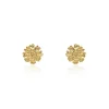 Histoire d'Or Boucles D'oreilles Puces Dyonis Acier Jaune Sale