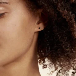 Histoire d'Or Boucles D'oreilles Puces Daria Or Blanc Oxyde De Zirconium Best