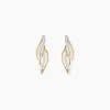 Histoire d'Or Boucles D'oreilles Puces Demelza Or Jaune Oxyde De Zirconium Sale