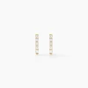 Histoire d'Or Boucles D'oreilles Puces Damion Or Jaune Oxyde De Zirconium Clearance