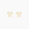 Histoire d'Or Boucles D'oreilles Puces Darina Noeud Or Jaune Oxyde De Zirconium Discount