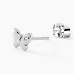 Histoire d'Or Boucles D'oreilles Puces Diep Argent Blanc Oxyde De Zirconium Clearance