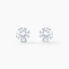 Histoire d'Or Boucles D'oreilles Puces Eddie Or Blanc Oxyde De Zirconium Online